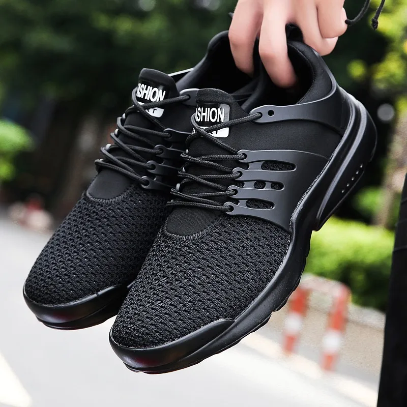 

2017 Autumn Fly Woven Black And White with Pattern Athletic Shoes Men's Punched Sheet Surface Casual Shoes Korean-style Trend Ve