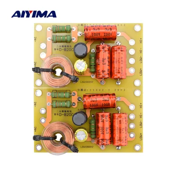 

AIYIMA 2Pcs 250W Audio Speaker Frequency Divider Treble Bass 2 Way Crossover Filters DIY Speaker Amplifier