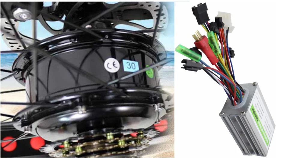 

HOTEBIKE 48v 500w motor and Controller