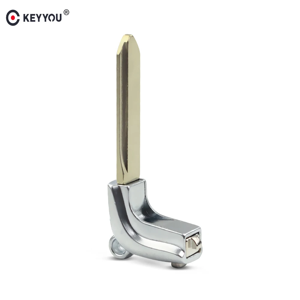 

KEYYOU Smart Card Insert Replacement Blank Key Blade For BYD F3 F0 L3 G3 S6 E6 M6 S7 Emergency Smart Remote Car Uncut Key Blade