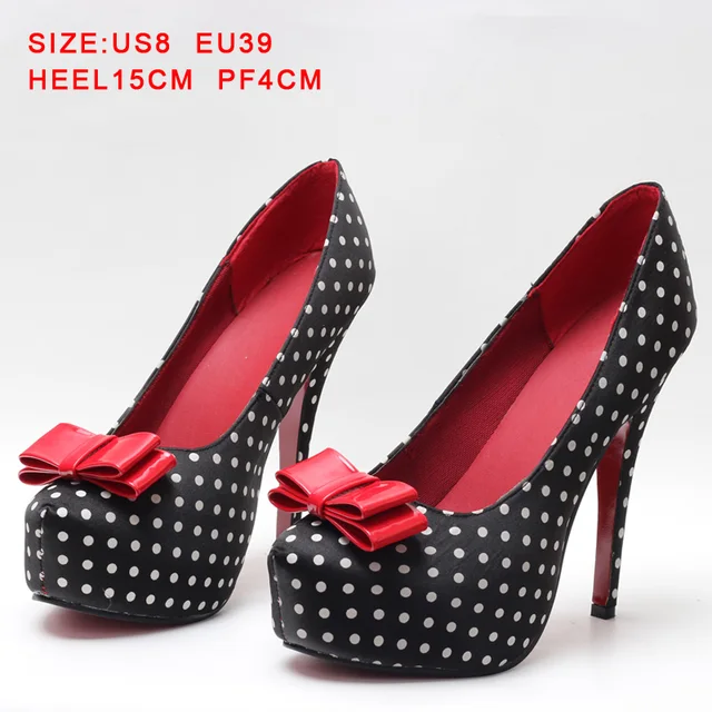 Clearance style Fetish BDSM Sexy high heel pump sandals shoes as picture-39