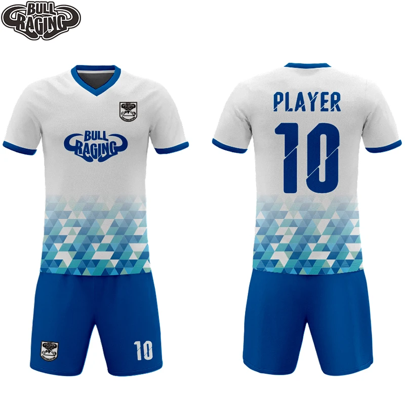 

Geometry Pattern Designg Custom Football Jersey Uniform Online Factory Directly Custom made Sublimation Soccer Training Kits