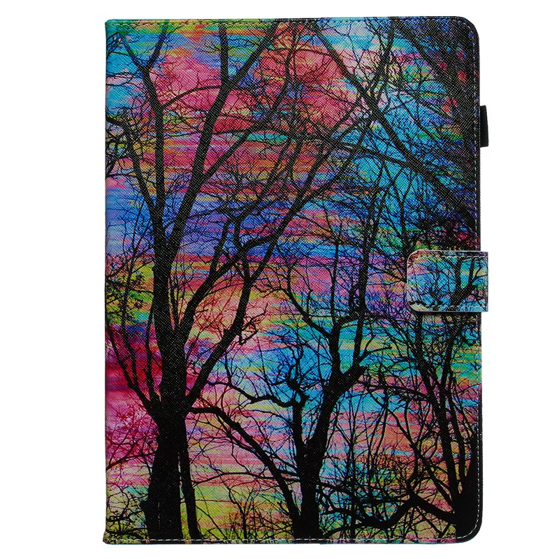 Wekays Coque для iPad 10,2 с рисунком бабочка кожаный чехол для iPad 10,2 7th поколения A2200 A2198 A2232 крышка чехол s