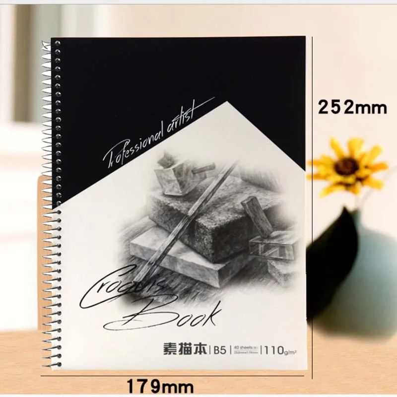 40 листов А4 блокнот для эскизов рисования бумага граффити пустая наборы