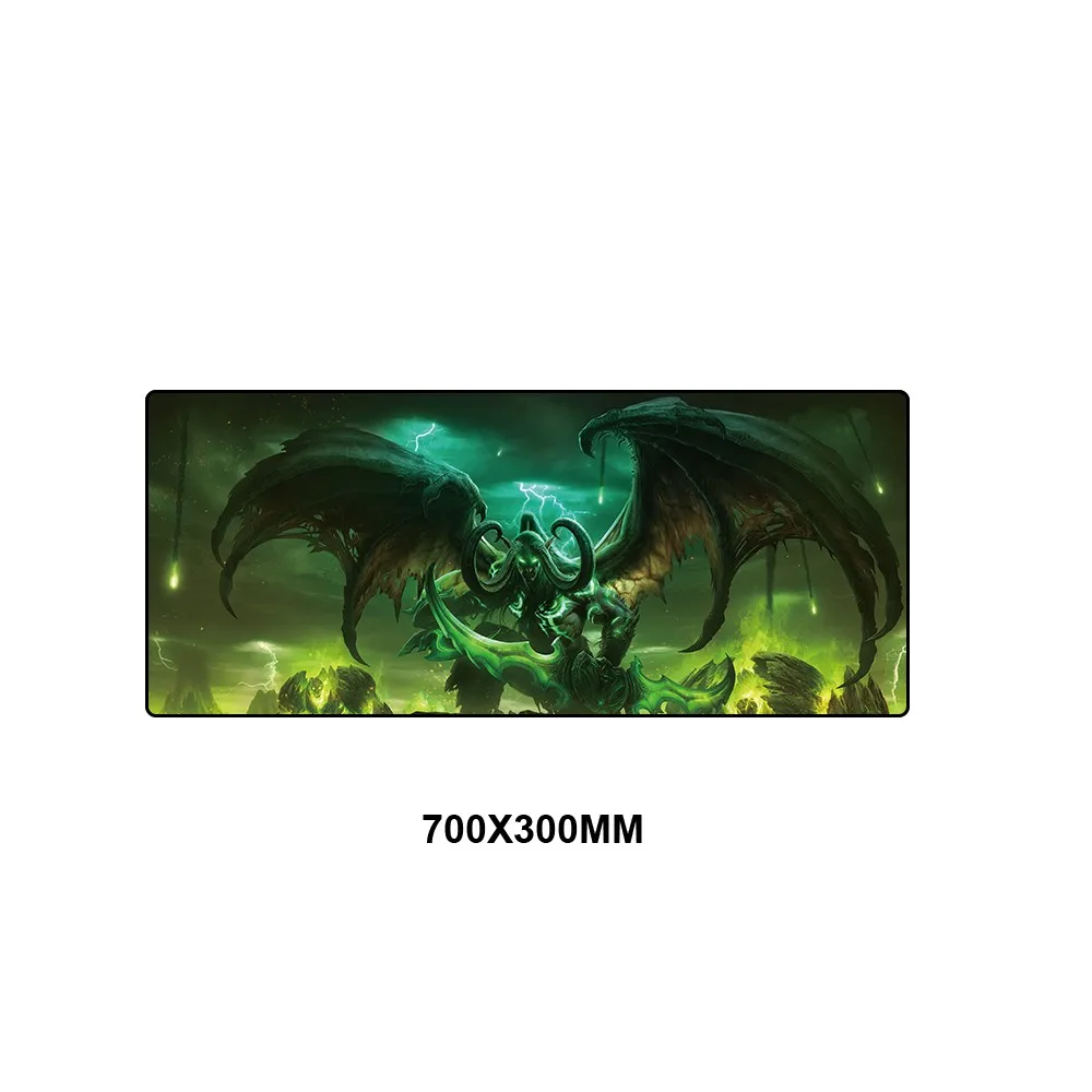 A11 Игровой коврик для мыши 70X30 см для World of Warcraft, коврик для мыши, большой размер XL, коврик для мыши с клавиатурой, для игрового ноутбука, резиновый коврик для компьютера, ПК, скоростной коврик - Цвет: A11