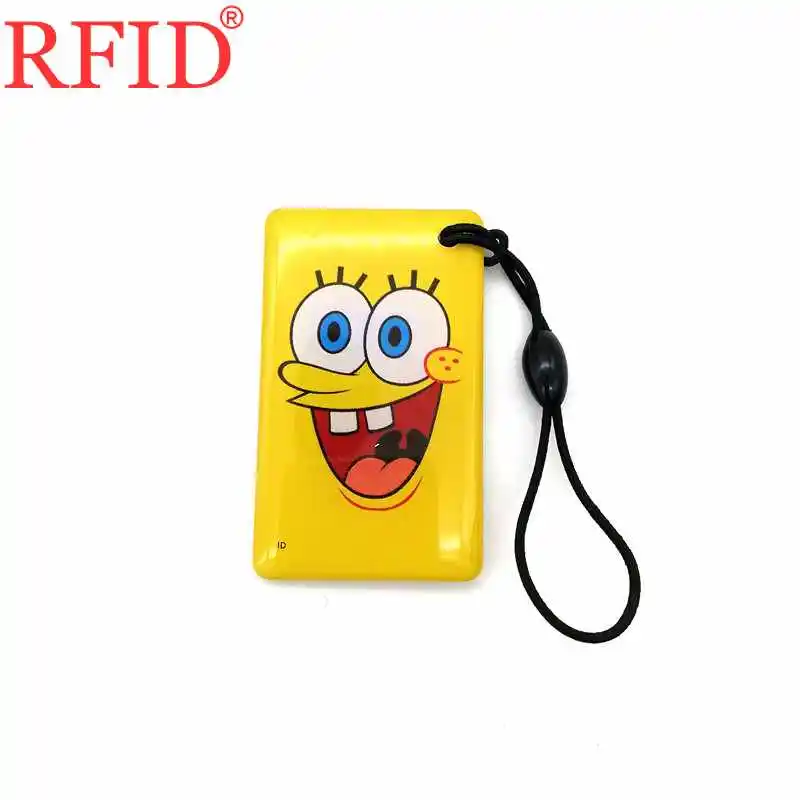 ID 125 кГц EM4305 перезаписываемый брелок RFID водонепроницаемый жетон брелок для ключей со значком карты контроля доступа Быстрая 1 шт