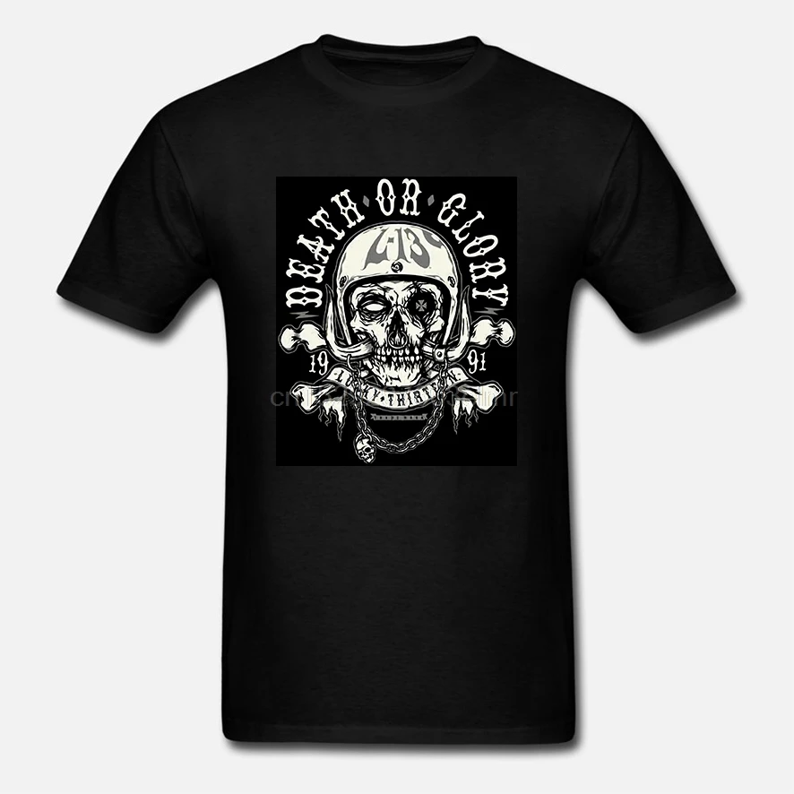 Lucky 13 Pin Up Street Biker Gothic Americana Tattoo Art Mens Tee Motor Pig Men Cotton T-shirt Anime T Shirt |