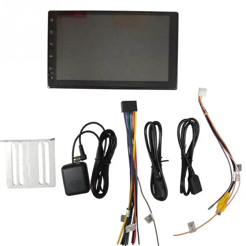 7 дюймов Android Универсальное зарядное устройство 1+ 16G WI-FI gps навигация MP5 плеер HD автомобиля