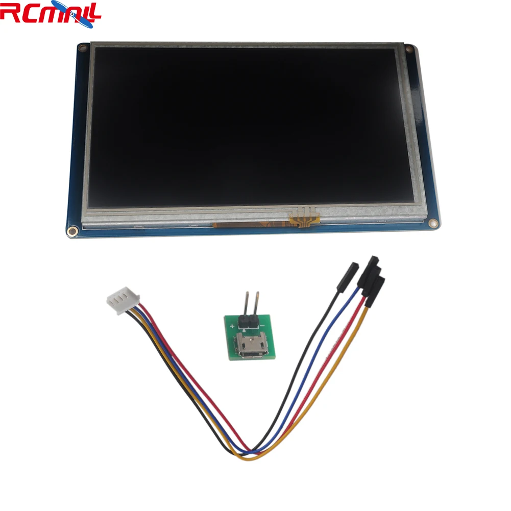 ЖК модуль Nextion 7 0 дюйма HMI USART сенсорный экран NX8048T070 для Arduino Raspberry Pi ESP8266|display for