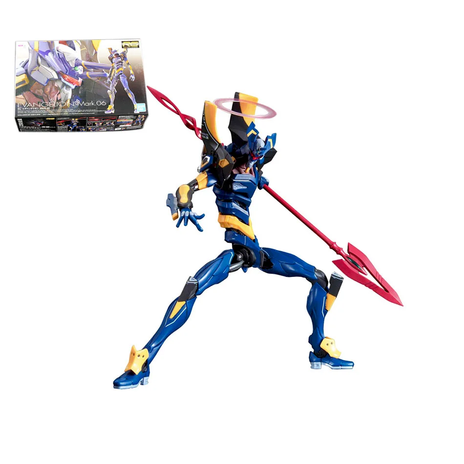 

BANDAI RG Evangelion Mark.06 Model Kids Assembled Toys Robot Japanese Anime Action Figures Collections Puzzle Gifts for Children