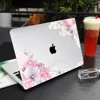 Hard Crystal Floral Case for MacBook Air 12 /air 13  2022 A1932 retina pro 13.3 15 16 touch bar A2289 Flowers Laptop Case Sleeve ► Photo 3/6