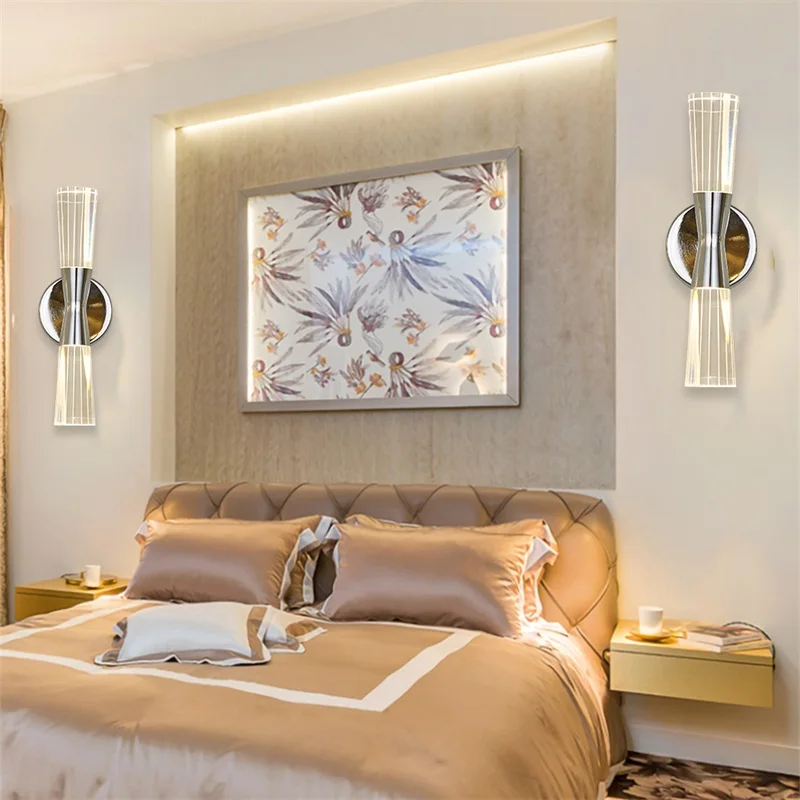 Хрустальный настенный светильник AOSONG современный светодиодный 220 В 110