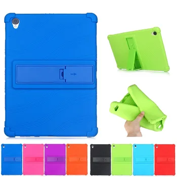 

Soft Silicon Case for Huawei Mediapad M6 10.8 2019 VRD-L09 Stand Cover for Medipad M6 Pro Funda Full Body Protect Case+film+pen
