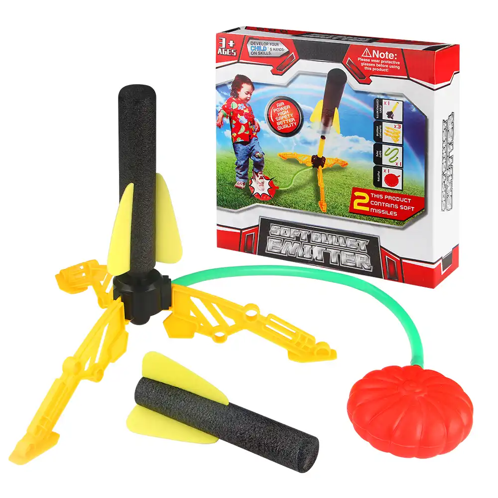 hand pump rocket toy
