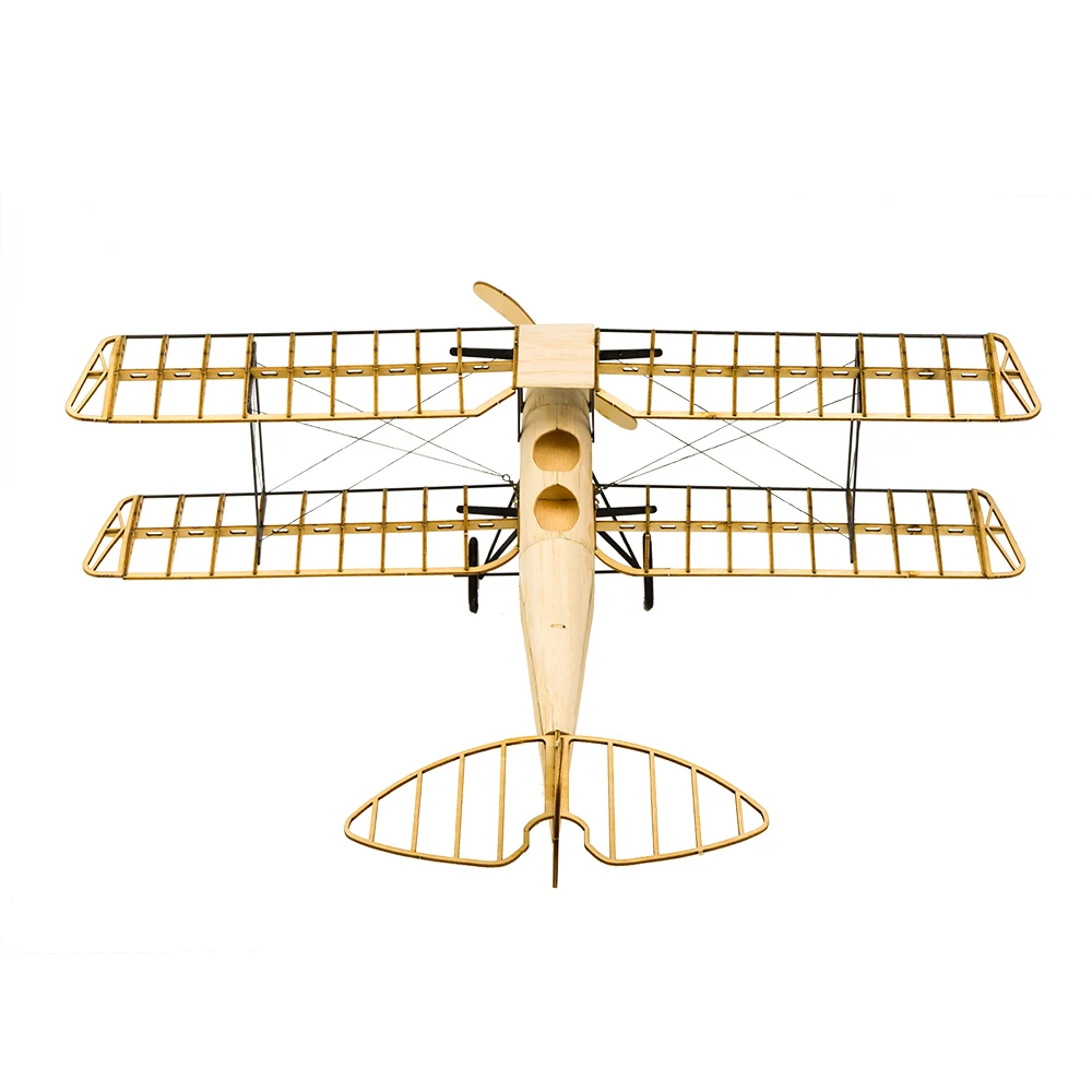 Модель самолета VX10 1/18 Tiger Moth 400 мм деревянная Статическая модель отделка подарок