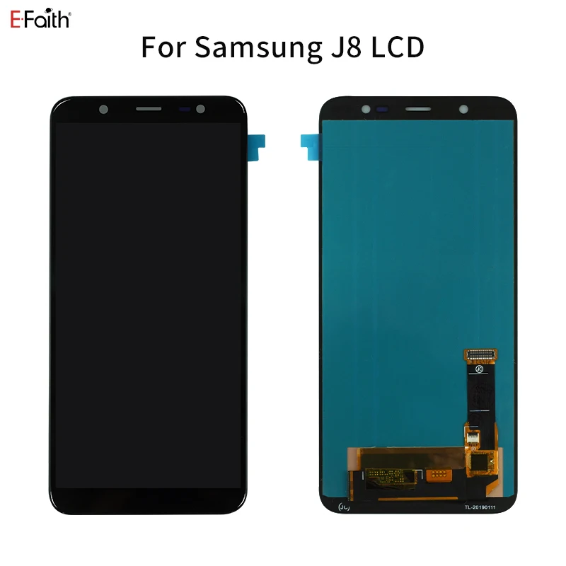 Efaith 10 шт. AMOLED для 6 0 ''SAMSUNG Galaxy J8 LCD 2018 дисплей сенсорный экран Замена J810 J810F SM