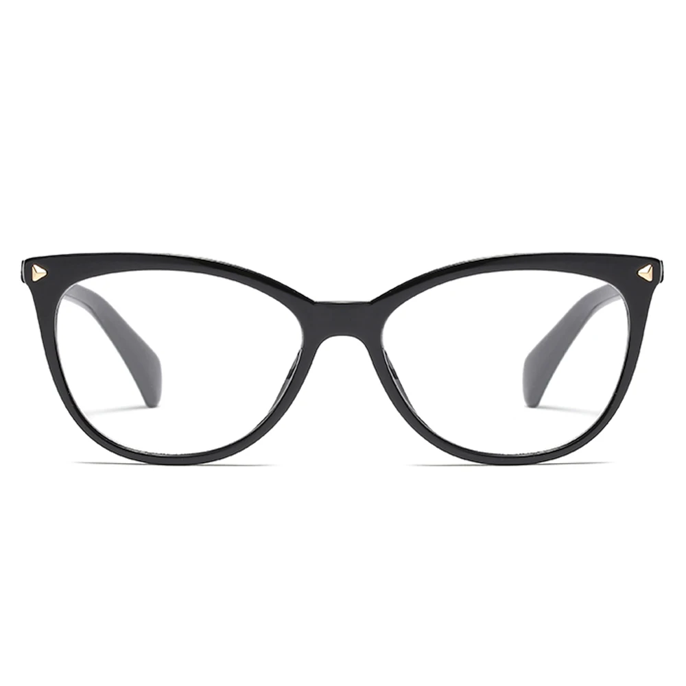 Peekaboo Ретро женские очки оправа кошачий глаз очки аксессуары леопардовые черные модные очки близорукость женские прозрачные линзы
