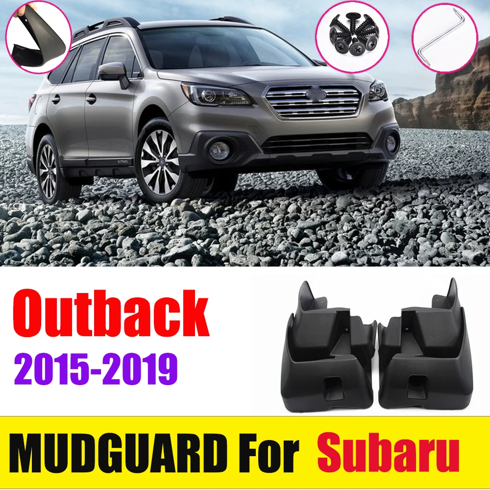 Набор спереди и сзади автомобиля брызговик для SUBARU Outback- пятого поколения брызговики брызговик крыло брызговиков