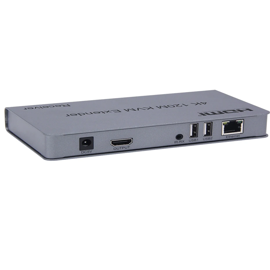 4K HDMI KVM удлинитель 4 K/30Hz HDMI USB удлинитель до 200 м с HDMI петлей и HDMI ИК усилитель управления+ стерео аудио выход