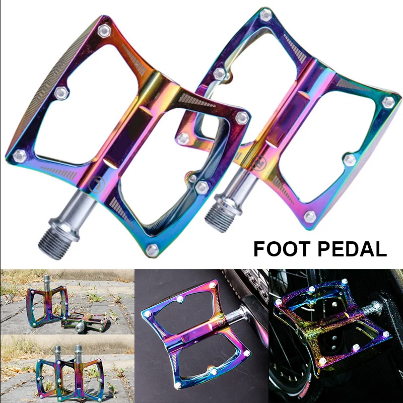 

Mountain Bike Pedals Aluminum Alloy CNC Bike Footrest Cycling Pedal Supplies ALS88