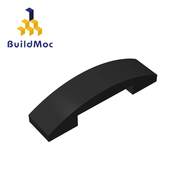 BuildMOC совместимый для 93273 4x1 для строительных блоков части DIY логотип развивающие Подарочные игрушки