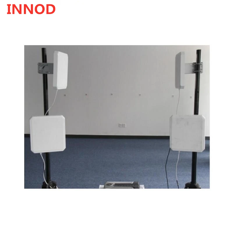 4 шт./лот с высоким коэффициентом усиления UHF rfid с большим радиусом действия 9.2dbi круговая поляризационная антенна с бесплатными бирками для управления складскими активами