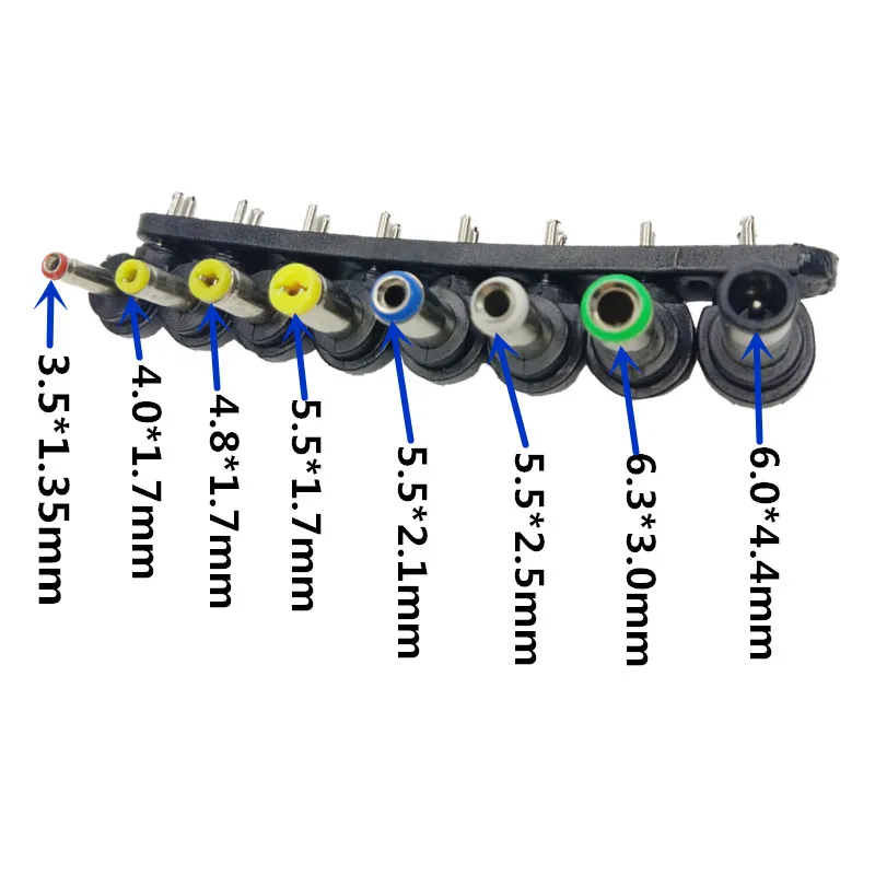 Штепсельная Вилка стандарта ЕС, США, Австралии, Великобритании, 120 Вт, переменный ток в постоянный ток, 12 В, 15 в, 16 В, 18 в, 19 в, 20 в, 22 В, 24 В, автомобильное зарядное устройство, универсальный адаптер переменного тока, блок питания для ноутбука