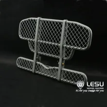 Metal lesu amortecedor dianteiro para 1/14 tamiya scania rc trator caminhão escala modelo