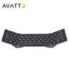 AVATTO Aluminum Case Portable Folding Bluetooth Keyboard, Foldable wireless mini Tablet Keyboard For IOS/Android/Windows phone ► Photo 1/6