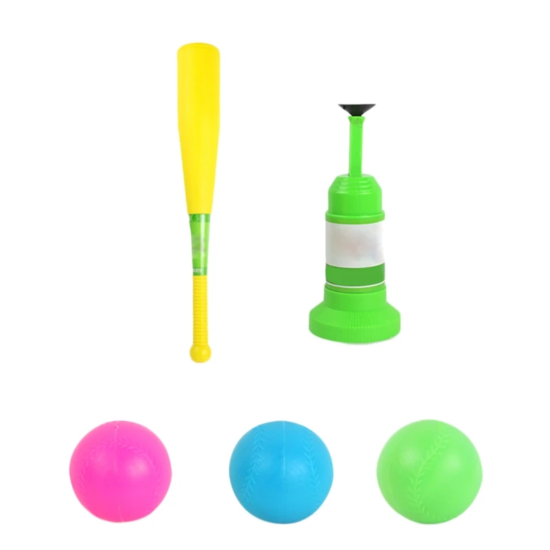 Kids Baseball Set Toys Training Automatic Launcher Bat Indoor Outdoor Sports Games For Children | Игрушки и хобби