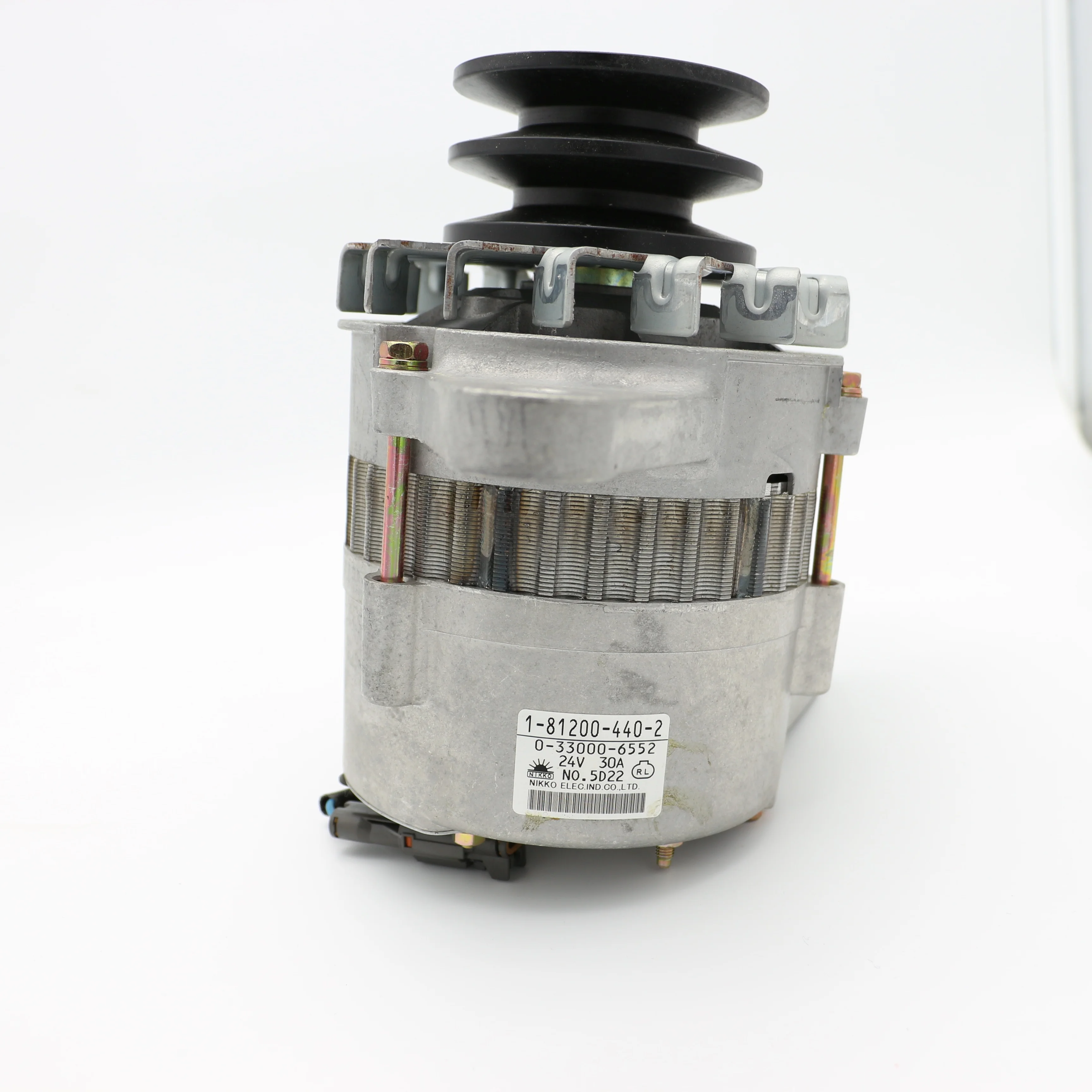 

4BG1 6BG1 GENERATOR ASM 6BD1T excavator 24V 30A INDUSTRIAL ENGINEL 1-81200440-2 or 1812004402 for navvy