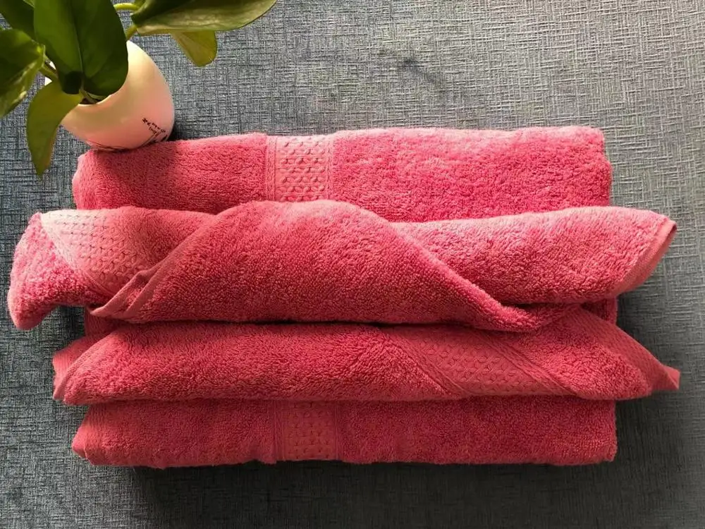 3-piece set Хлопковое полотенце, комбинация полотенец, Хлопковое полотенце, полотенце для лица, банное полотенце - Цвет: 3-piece set