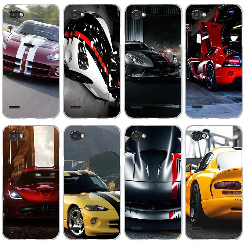Amazing Dodge Viper Soft Mobile Phone Accessories for LG G2 G3 Mini G4 G5 G6 K4 K7 K8 K10 2017 V10 V20 V30 Nexus 5X Bag | Мобильные