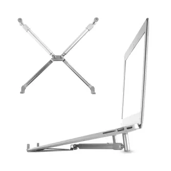 

Aluminum Alloy Adjustable Laptop Stand Folding Portable for Notebook MacBook Computer Bracket Holder Non-slip