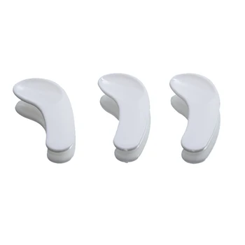 

200pcs Cosmetic Tools Mask Spoon White Plastic Small Makeup Refill Tools Mini Cream Accessories Useful 4.8cm