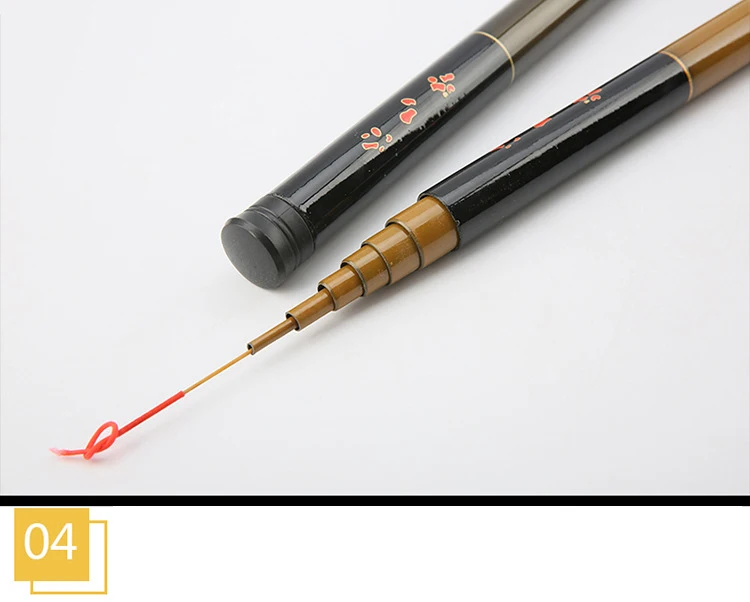 High Quality Thread FRP Fishing Rod Telescopic Hard Fishing Pole for Stream Freshwater