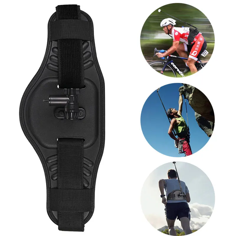 Wearable Belt Waistband Mount Bracket For GoPro Hero 5 6 7 8 Insta360 Fusion Panoramic Yi 4K SJCAM Tripod Selfie Stick Adapter