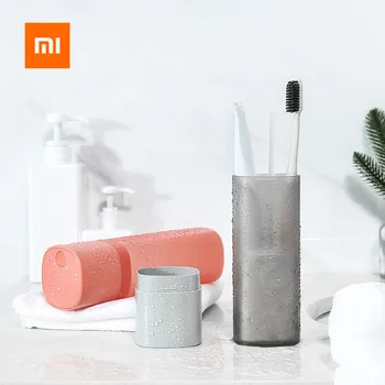 

Xiaomi FIVE Disinfection Wash Cup Rechargeable UVC Sterilization Toothbrush and Towel Portable Travelling Storage Cup BPA Free