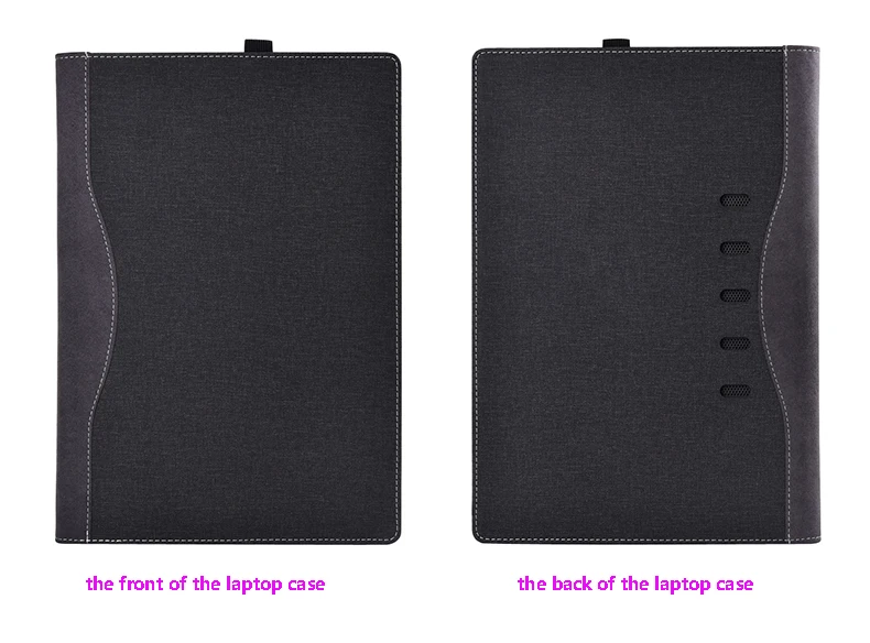 Laptop Case For Hp Pavilion X360 Convertible 14" Laptop Sleeve For Hp Pavilion 14" Unisex PU Leather Protective Cover Gifts