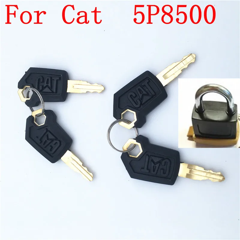 for Padlock Pad Lock &amp Key Caterpillar (CAT) 5P8500 5P8501 246-2641 4psc keys | Автомобили и мотоциклы