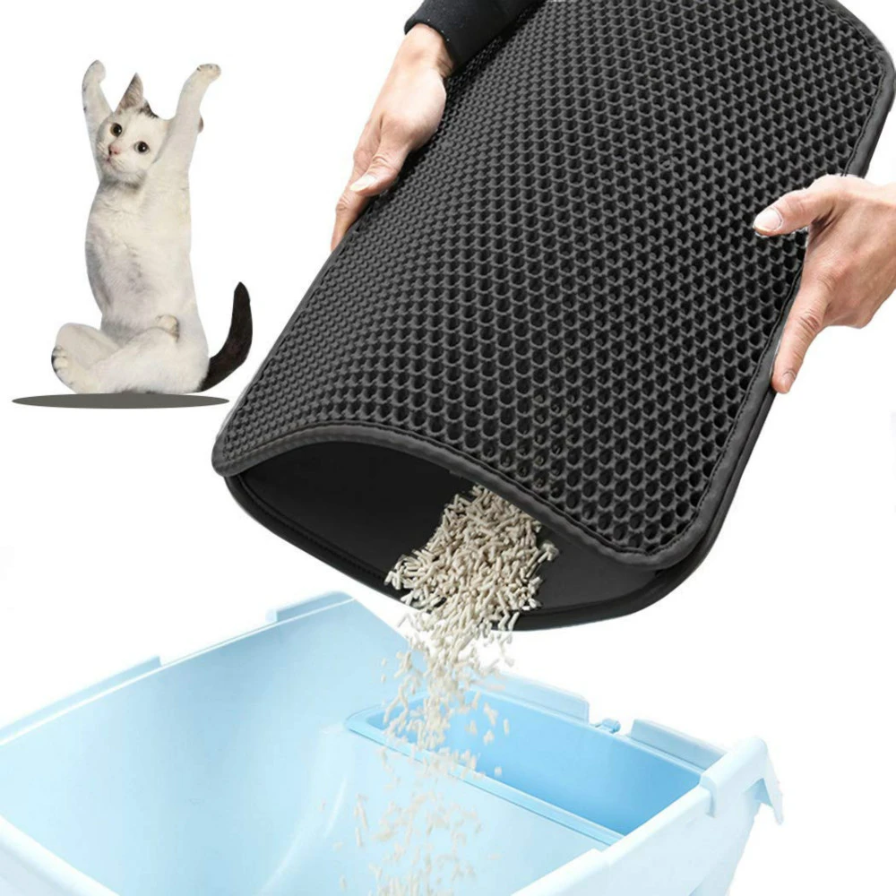 scatter control litter mat