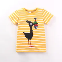 От производителя, футболка для мальчиков летняя детская футболка с короткими рукавами в европейском и американском стиле Новое поступление, летняя футболка для мальчиков