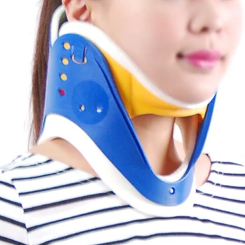 

Blue Adjustable Emergency Neck Collar ,Stabilization to Aid in Recovery after Neck Surgery Adult