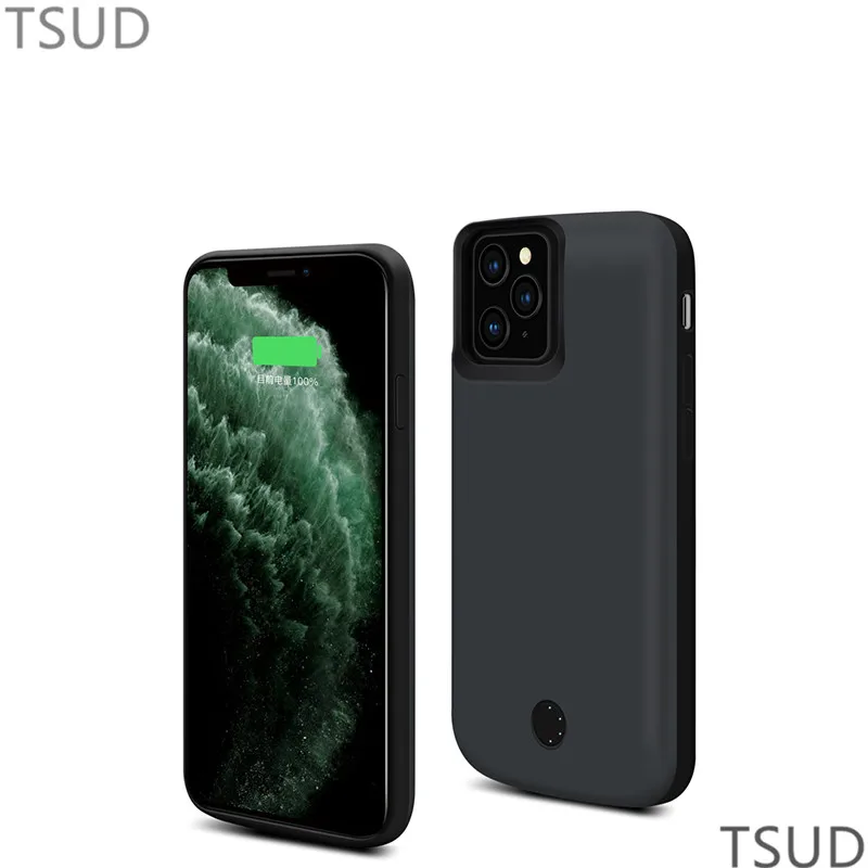 

6000mah ultra thin battery charger case for iphone 11 Pro Max external portable wireless charging case for iphone 11 luxury