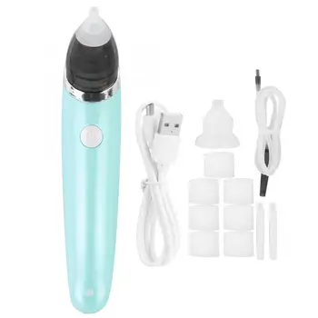 

Baby Nasal Aspirator Electric Vacuum Ear Nose Cleaner Newborn Sucker Cleaner Sniffling Equipment Safe Hygienic Nose Aspirator