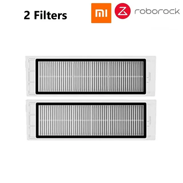 Xiaomi 1 1S Roborock S5 S6 MAX S6 Pure Accessories Vacuum Cleaner Parts Washable Mop Cloth HEPA Filter Main Brush Side Brush 2 pcs