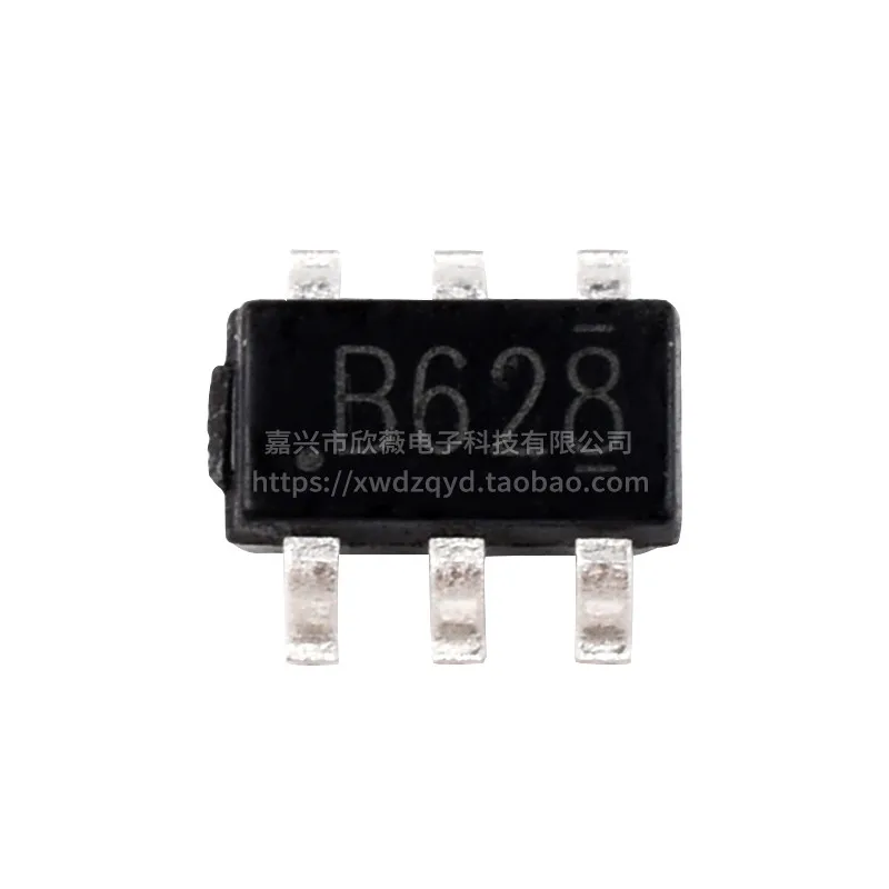 

10 Pieces New original SX1308 silk screen B628 2A boost chip SOT23-6 output 25V boost