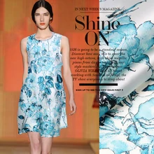 135 см Шелковая органза с принтом метр 14 мм хрустящая шелковая ткань для платья микро-перспективная ткань для платья оптом шелковая ткань