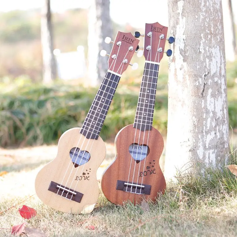 

Ukuleles 17-inch, Official Heart-Shaped Ukuleles with Storage Bags