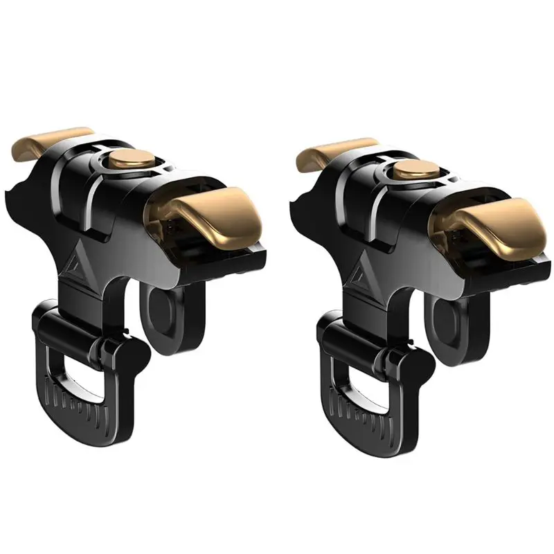 

Four Fingers PUBG Game Controller Gamepad Trigger Shooting Artifact Mobile Phone Switch Controller Bracket Joystick
